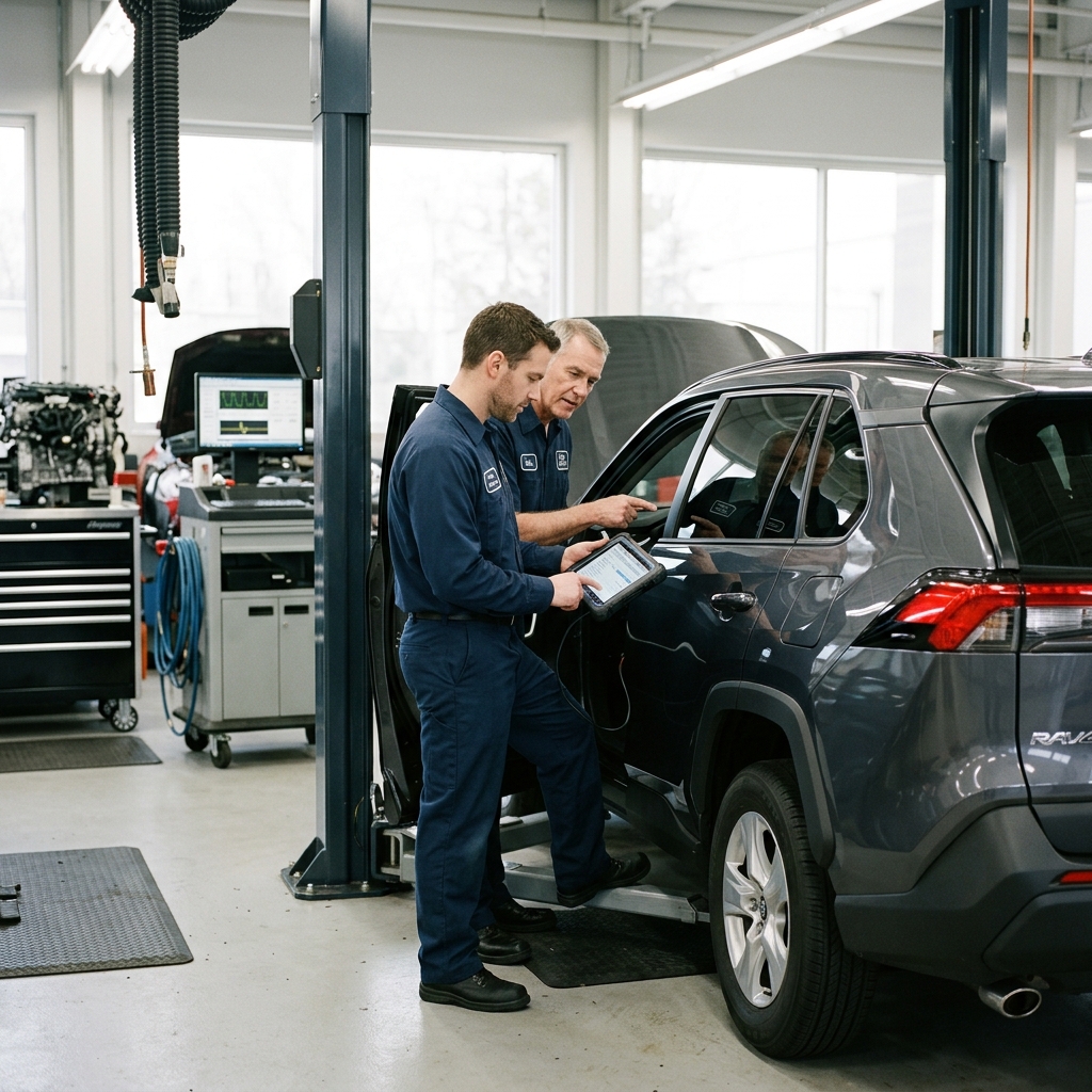 Диагностика автомобиля Toyota